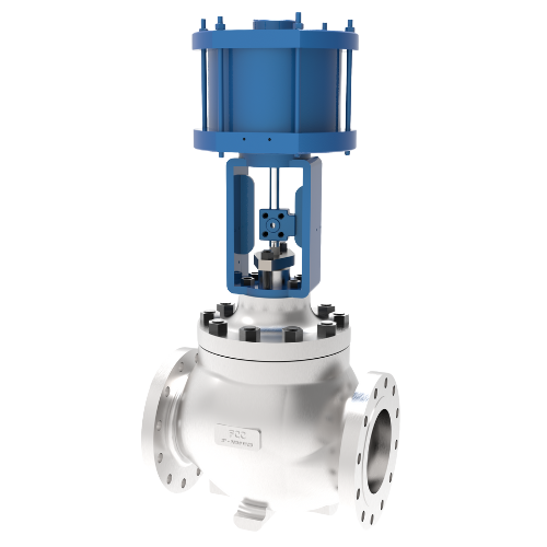 FCC High Pressure Globe Control Valves